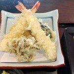 手打そば うどん あわ家 頌庵 - 天
