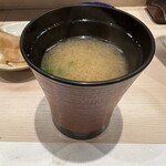鮨みやもと - 味噌汁