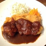 AGATO - チキンカツは普通？ですがデミグラスソースは絶品です。（再々訪）
