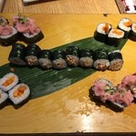 寿司の美登利 - 巻物たち（納豆・ネギトロ・山ごぼう）