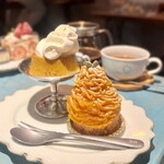 ペチカスケマサコーヒー - ・ラベンダー&セイロンティー
      ・かぼちゃプリン
      ・かぼちゃモンブランタルト