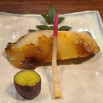 こみや - 銀だらの西京焼きとさつまいも甘露煮