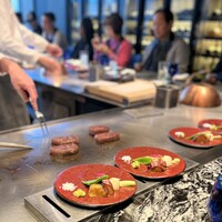おちあいろうステーキハウス東京 - 内観