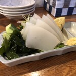 わたんじ通堂町 - セーイカ刺し780円