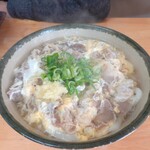 かしむらうどん - 料理写真:肉　玉子とじ