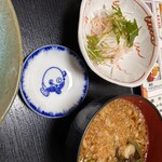 弥助鮨 - あったかいタヌキ蕎麦