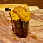 すし みむろ - 紫雲丹と馬糞雲丹