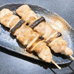 三酉屋 - ねぎま塩@198円