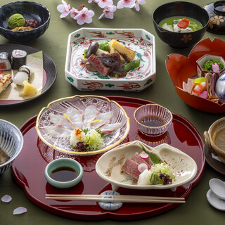 歓送迎会利用にもお薦めな『会席料理』で贅沢にご満喫