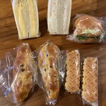 大松ベーカリー - 翌日２日目購入の品々