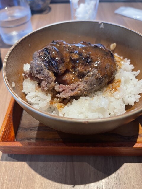 毎朝挽肉と羽釜ごはん ハンバーグぼうず - 西線6条/ハンバーグ
