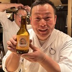 藁焼 みかん - ビール