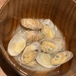 藁焼 みかん - お味噌汁はアサリたっぷり