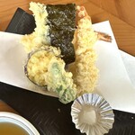 もり田 - もり田御膳の天麩羅