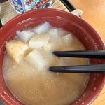 もり田 - 味噌汁