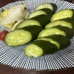 ささのや - おしんこは外せない。