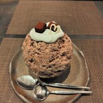 中川氷菓店 - 濃厚生チョコかき氷