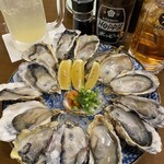 満天酒場 千歳船橋店 - 生牡蠣100円