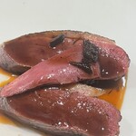 AKAI - 尾長鴨はトロトロ、真鴨は食べ応えのある食感