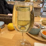 サッカバッカ - 白ワイン２杯目