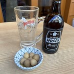 大衆酒場 晩杯屋 - ホッピー白セット＆里芋煮