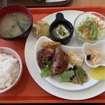 Cafe MINTO - 日替わり　なすのメンチカツ