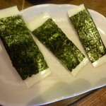 Kanzo - 海苔チーズ100円ぐらい