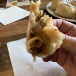 儘に - 国産牛蒡の赤ワイン煮500円