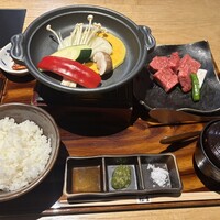 すき焼き 牛しゃぶ 松重 - 