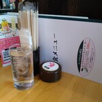 大衆食堂てんぐ大ホール - 卓上