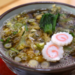 田中屋 - 料理写真:にら天ぷらそば@税込970円