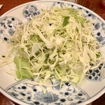 とんかつ河 - キャベツ