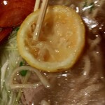 会津ラーメン 和 - 柚子の実旨い