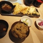 あげな - お好み天定食￥９５０がランパスで￥５００