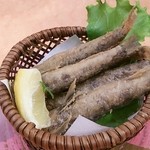 武蔵丸 - メヒカリ唐揚げ２４０円