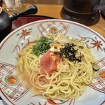 たらこと私 - たらことゆばの京風だし仕立て