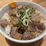 自家製麺 のぼる - チャーシュー丼 (小) 300円