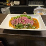 串坊 - A5ランクの牛タタキ