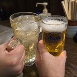 串坊 - ハイボールと生(朝から行くよ〜)