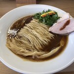 めん処 きよ洲 - 貝汁芳醇ぶたらぁめん醤油大盛り！