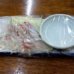 森田食堂 - 「鯛タタキ」（600円）