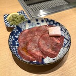 京都焼肉 天壇 1965 MARUNOUCHI - タン塩薄切り(コース)