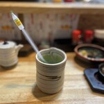 和み亭 - 冷たい緑茶ハイ❤︎