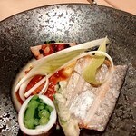 LA COMBE - 春めくタラの芽フリット⭐️太刀魚ポワレ♫ふんわり♡トロッと♫優しいブールブランソースで♫