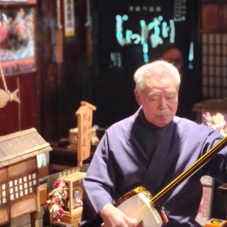 津軽삼미선 들으면서 일본주와 향토 요리를 즐겨보세요?