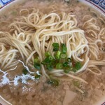 大島ラーメン あづまや - 替え玉100円も♫
