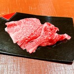 岡 - 甲州牛のしゃぶしゃぶ