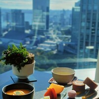 日本料理 「風花」 コンラッド東京 - バースデーバージョンのデザート
                