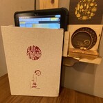 うなぎ家 しば福や - お席で タッチパネルで注文✧︎*。