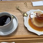 あひる菓子店 - あひるブレンド＆自家製プリン